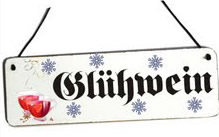 Glühwein Sign