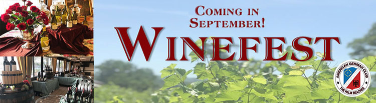 Winefest coming in September